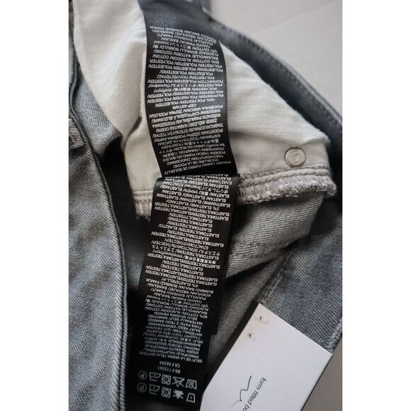 7 For All Mankind Women's Sz 28 Gray Kimmie Mid Rise Bootcut Denim Jeans - Picture 5 of 13